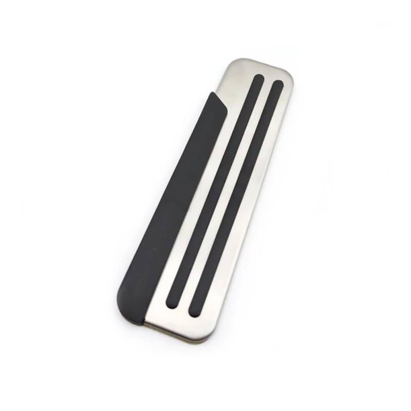 Pedale Abdeckung Für N&issan Für Pulsar Tiida C13 2014-2018 Auto Pedal Abdeckungen Non Slip Pad AT MT Auto Gas Fuß Bremspedal Pad Aluminium Legierung Zubehör(1 Stück) von SISIFEIER