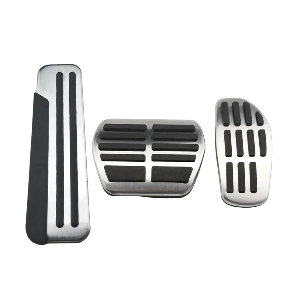 Pedale Abdeckung Für N&issan Für Qashqai J10 Dualis 2006-2013 Auto Fuß Pedale Gaspedal Nicht-slip Kraftstoff Bremse Kein Bohren Legierung Abdeckungen(3PCSa) von SISIFEIER