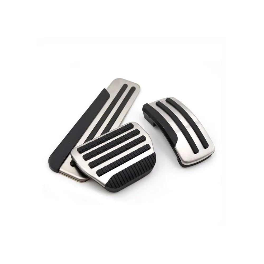 Pedale Abdeckung Für N&issan Für Tiida Pulsar C12 2011-2023 Auto Fuß Pedale Gaspedal Nicht-slip Kraftstoff Bremse Kein Bohren Legierung Abdeckungen(3 PCS) von SISIFEIER
