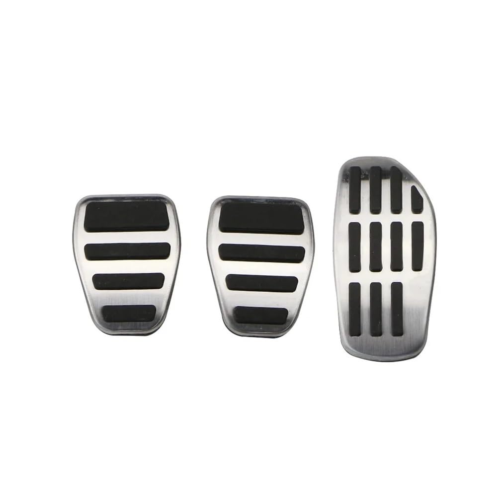 Pedale Abdeckung Für N&issan Für X-Trail Rogue T33 2021-2024 Auto Fußpedale Gaspedal Rutschfeste Kraftstoffbremse Kein Bohren Legierungsabdeckungen(3 PCS) von SISIFEIER