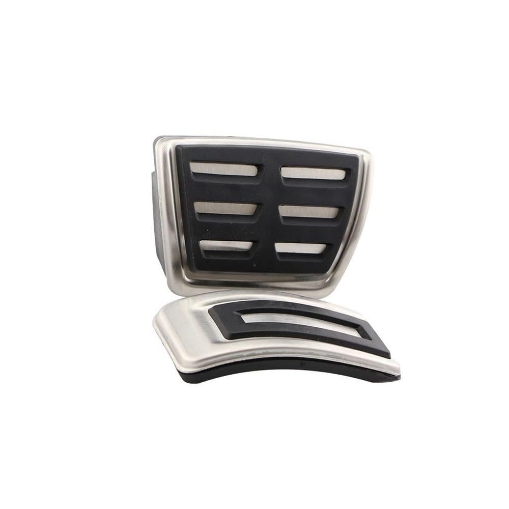 Pedale Abdeckung Für Q3 2016 2017 2018 2019 2020 2021 MT AT Auto Pedale Auto Gas Brems Restfoot Pedal Pad Schutz Abdeckung(AT Without Rest) von SISIFEIER