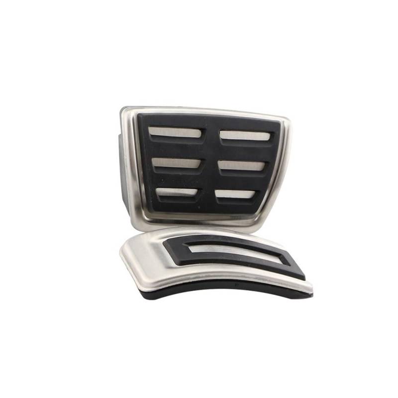 Pedale Abdeckung Für Q3 2016 2017 2018 2019 2020 2021 MT AT Auto Pedale Auto Gas Brems Restfoot Pedal Pad Schutz Abdeckung(AT Without Rest) von SISIFEIER