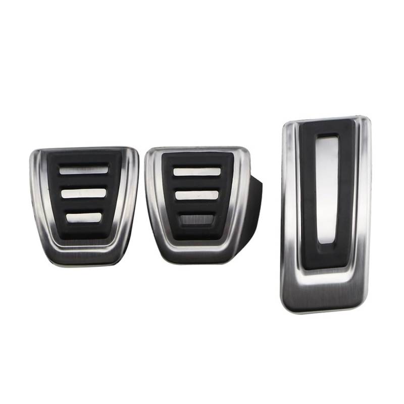 Pedale Abdeckung Für Q3 2016 2017 2018 2019 2020 2021 MT AT Auto Pedale Auto Gas Brems Restfoot Pedal Pad Schutz Abdeckung(MT Without Rest) von SISIFEIER