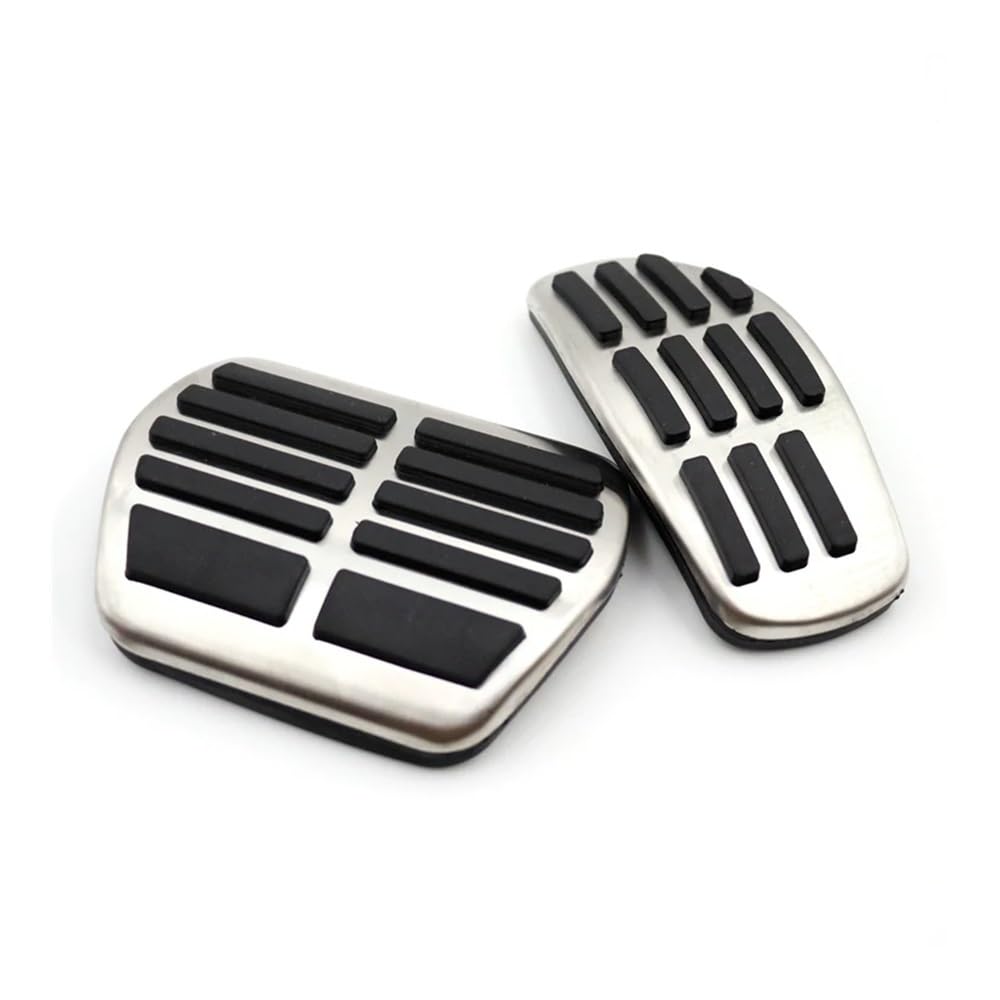 Pedale Abdeckung Für Renault Für Grand Scenic 4 IV 2016-2022 Auto Pedal Anti-slip Schmutzige Pads Auto Aluminium Legierung Fuß Pedal Pad Abdeckungen Zubehör(2 STÜCK) von SISIFEIER