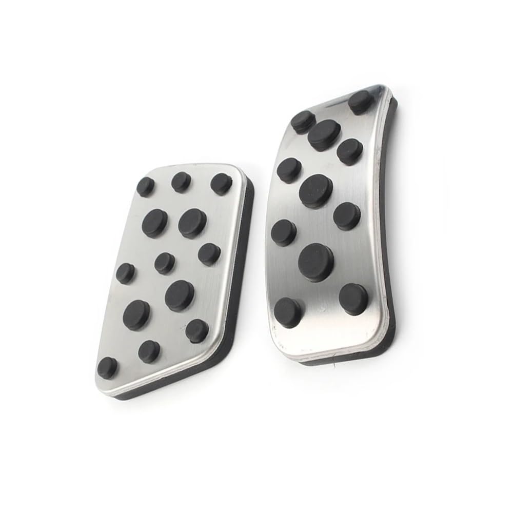 Pedale Abdeckung Für Toy&ota Für Coro┐lla 2022 2023 Auto Fuß Pedal Pad Abdeckung GR Auto Bremse Kupplung Pedal Non Slip Pad Zubehör Aluminium Legierung(2 STÜCK) von SISIFEIER