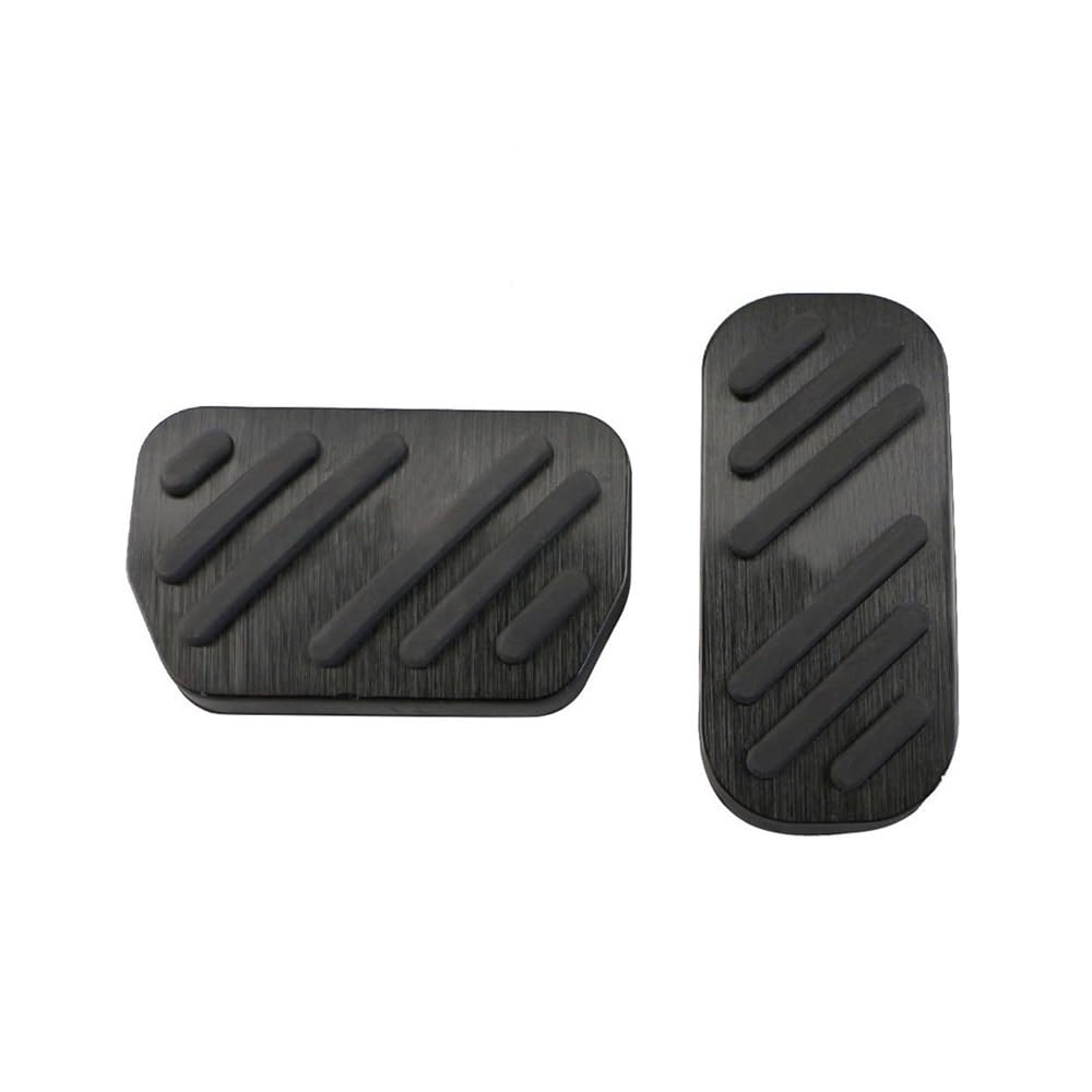 Pedale Abdeckung Für Toy&ota Für Hilux Revo 2015 2016 2017 2018 2019 2020 2021 AT Pedal Auto Gaspedal Bremspedale Abdeckung Fall Pads(Black) von SISIFEIER