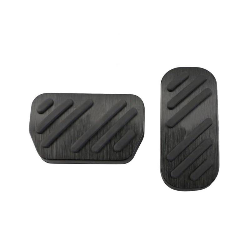 Pedale Abdeckung Für Toy&ota Für Hilux Revo 2015 2016 2017 2018 2019 2020 2021 AT Pedal Auto Gaspedal Bremspedale Abdeckung Fall Pads(Black) von SISIFEIER
