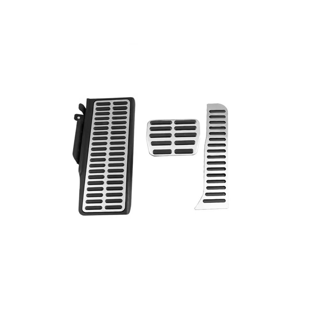 Pedale Abdeckung Für V&W Für Golf 6 Mk6 5K 2009 2010 2011 2012 Auto Fußpedale Edelstahl Kraftstoff Bremse Rutschfeste Kein Bohren Legierung Abdeckungen(3 PCS) von SISIFEIER