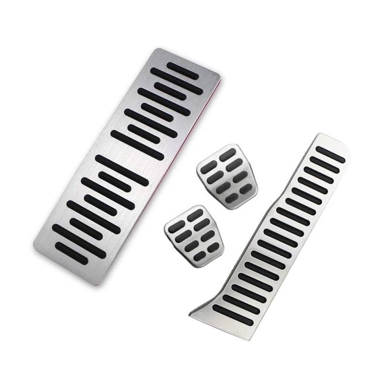 Pedale Abdeckung Für V&W Für Jetta Golf 5 6 MK5 MK6 GTI Für Scirocco EOS Für T&iguan Für Passat B6 B7 CC R-linie Auto Fuß Rest Gas Pedal Pads Abdeckung(MT with rest) von SISIFEIER
