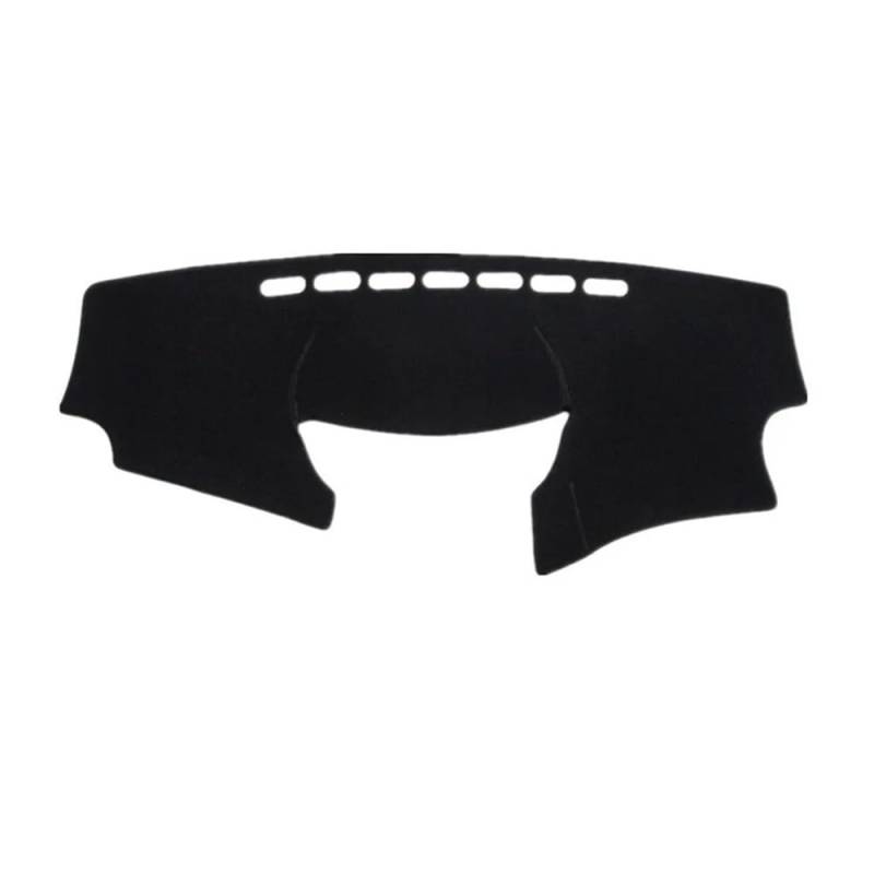 SISIFEIER Auto Armaturenbretter Abdeckung Armaturenbrett-Abdeckung, Schutzmatte Für Toy&OTA Vios Yaris Belta Soluna XP90 2008–2013 Auto-Armaturenbrett Sonnenschutz Teppich(RHD,Black(Black Edge)) von SISIFEIER