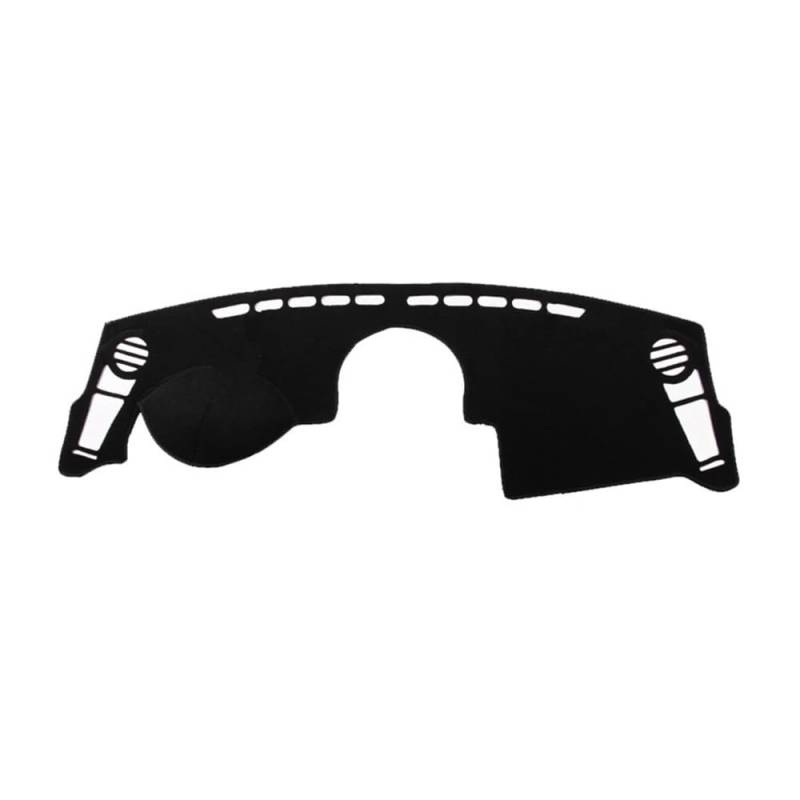 SISIFEIER Auto Armaturenbretter Abdeckung Armaturenbrett-Abdeckung Matte Instrumenten-Sonnenschutz Teppich Teppich Für Kia Für Soul AM 2009 2010 2011 2012 2013 Auto-Styling(LHD,Black(Black Edge)) von SISIFEIER