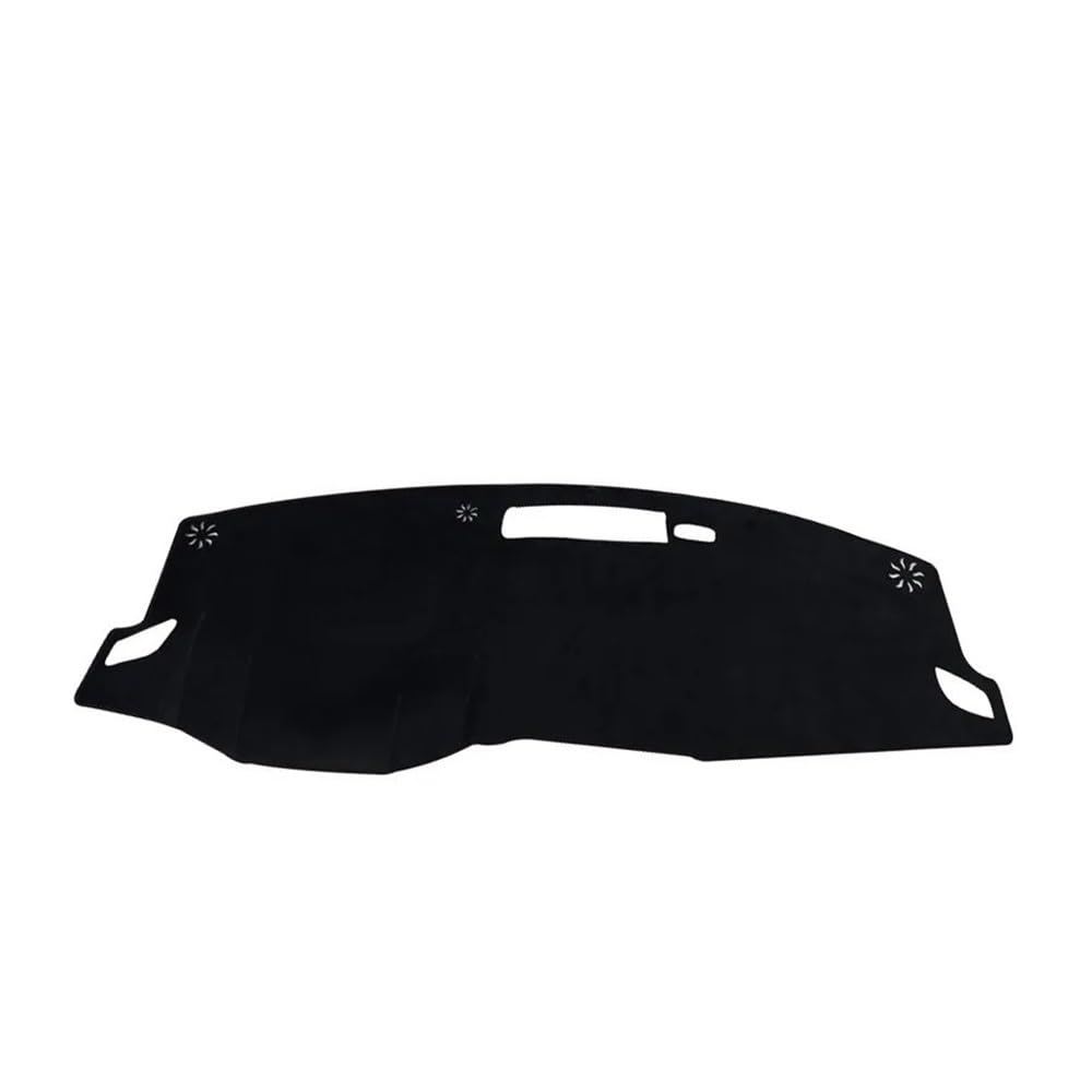 SISIFEIER Auto Armaturenbretter Abdeckung Armaturenbrett-Abdeckung Matte Lichtschutz Sonnenschutz Staubdicht Teppich Innenausstattung Für N&issan Für X-Trail T33 2021 2022(Black Thread) von SISIFEIER