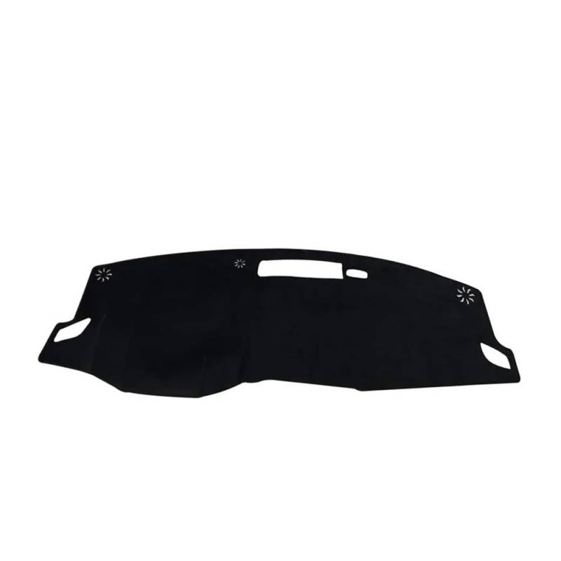 SISIFEIER Auto Armaturenbretter Abdeckung Armaturenbrett-Abdeckung Matte Lichtschutz Sonnenschutz Staubdicht Teppich Innenausstattung Für N&issan Für X-Trail T33 2021 2022(Black Thread) von SISIFEIER