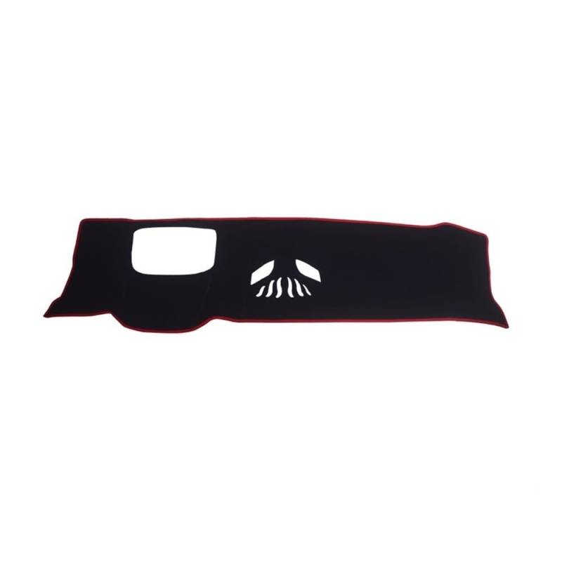 SISIFEIER Auto Armaturenbretter Abdeckung Auto-Armaturenbrett-Matte Vermeiden Sie Licht Instrumentenplattform Anti-Rutsch-Pad Für Geely Für MONJARO KX11 Für Manjaro 2023 2024(Display red) von SISIFEIER