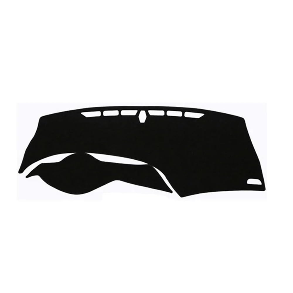 SISIFEIER Auto Armaturenbretter Abdeckung Auto Styling Für Hon┐da Für Civic 9th 2012 2013 2014 2015 Dashboard Abdeckung Dash Matte Pad Instrument Sonnenschutzdach Teppich(LHD,Black(Black Edge)) von SISIFEIER