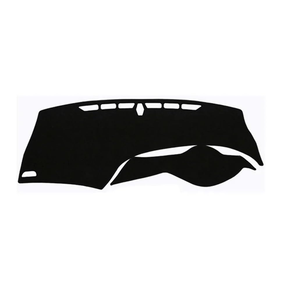 SISIFEIER Auto Armaturenbretter Abdeckung Auto Styling Für Hon┐da Für Civic 9th 2012 2013 2014 2015 Dashboard Abdeckung Dash Matte Pad Instrument Sonnenschutzdach Teppich(RHD,Black(Black Edge)) von SISIFEIER