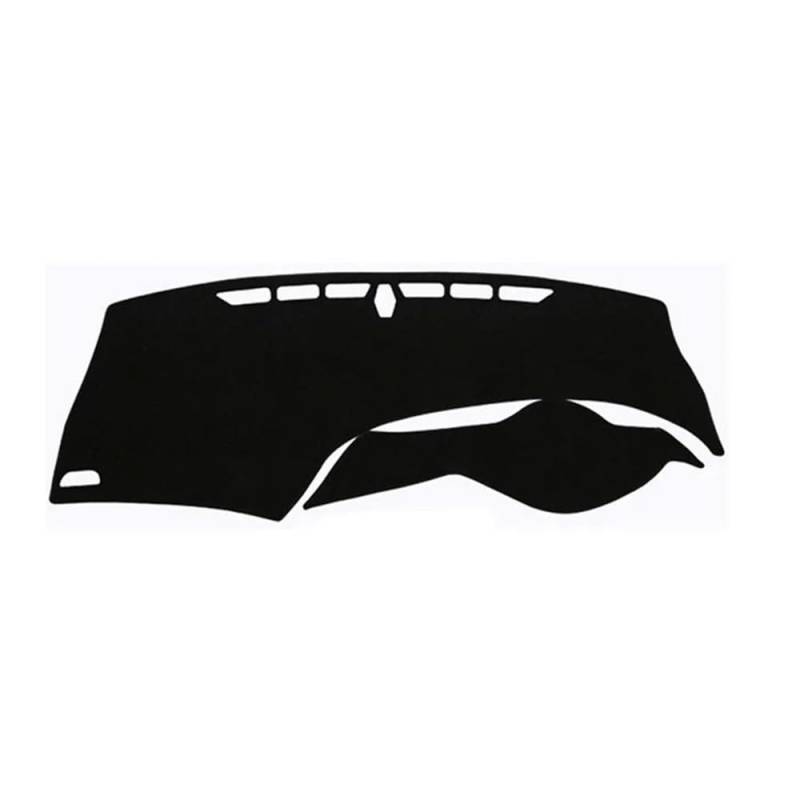 SISIFEIER Auto Armaturenbretter Abdeckung Auto Styling Für Hon┐da Für Civic 9th 2012 2013 2014 2015 Dashboard Abdeckung Dash Matte Pad Instrument Sonnenschutzdach Teppich(RHD,Black(Black Edge)) von SISIFEIER
