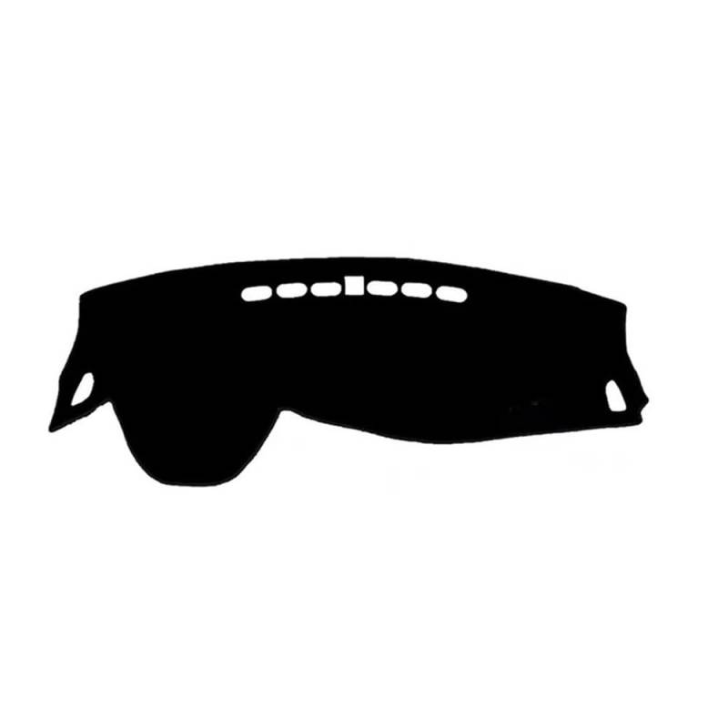 SISIFEIER Auto Armaturenbretter Abdeckung Für Chevr&olet Für Trax Für Tracker Für Holden 2019 2020 2021 2022 2023 Dash Sonnenschutz Teppich Dashboard Abdeckung Matte Pad(LHD,Black(Black Edge)) von SISIFEIER