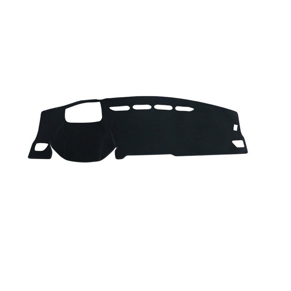 SISIFEIER Auto Armaturenbretter Abdeckung Für Haval Für Jolion 2021 2022 2023 LHD RHD Auto Dashboard Abdeckung Dash Matte Sonnenschutz Nicht-Slip Pad(with HUD Black LHD) von SISIFEIER