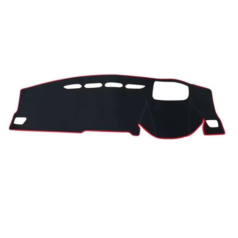 SISIFEIER Auto Armaturenbretter Abdeckung Für Haval Für Jolion 2024 2023 2022 2021 Auto Dashboard Mat Dash Mat Dashmat Sonnenschirm Schutz Teppich(RHD HUD RED) von SISIFEIER