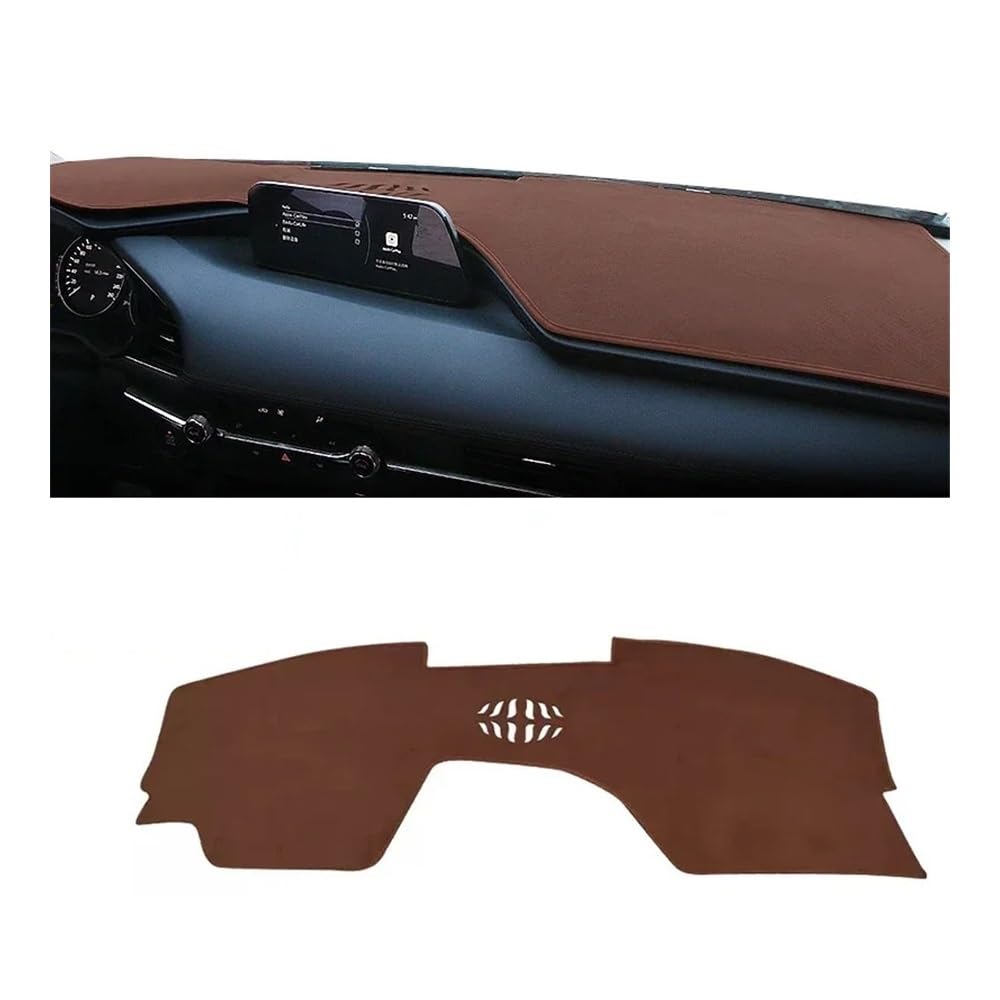 SISIFEIER Auto Armaturenbretter Abdeckung Für Maz&da 3 Für BP Axela 2019 2020 2021 2022 2023 Auto-Armaturenbrett-Abdeckung, Armaturenbrett-Matte, Sonnenschutz, rutschfeste Unterlage(B LHD Brown) SISIFEIER Auto Armaturenbretter Abdeckung Für Maz&da 3 Für BP Axela 2019 2020 2021 2022 2023 Auto-Armaturenbrett-Abdeckung, Armaturenbrett-Matte, Sonnenschutz, rutschfeste Unterlage(B LHD Brown) von SISIFEIER