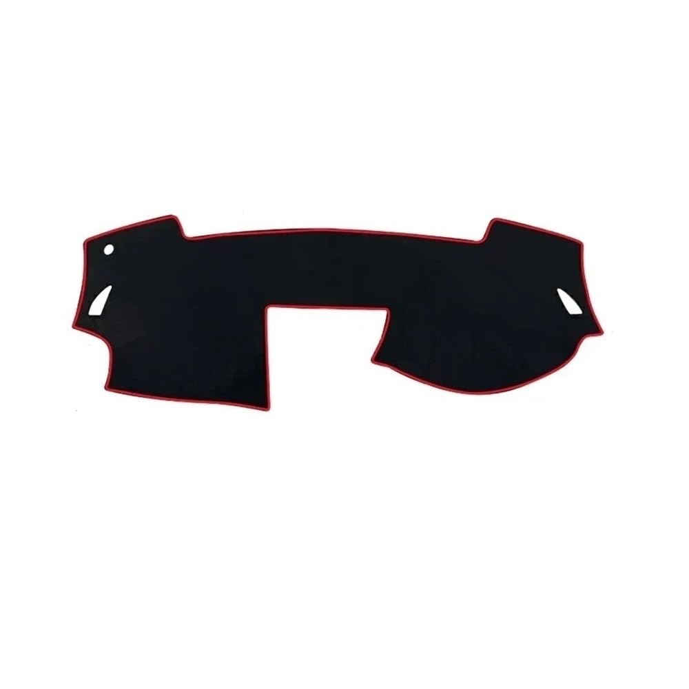 SISIFEIER Auto Armaturenbretter Abdeckung Für Maz&da 6 Für GH Atenza 2008 2009 2010 2011 2012 Auto Dashboard Abdeckung Dash Matte Sonnenschutz Nicht-Slip Pad(A RHD Red Side) von SISIFEIER