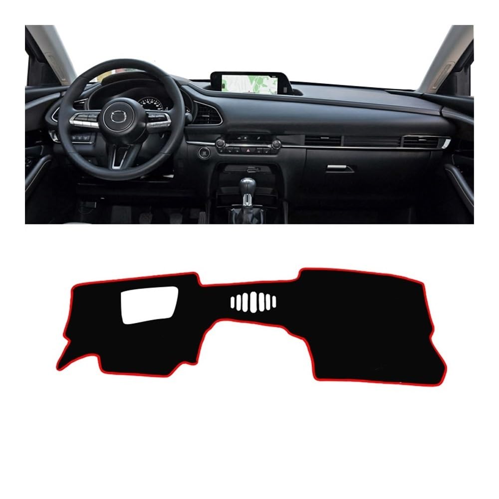 SISIFEIER Auto Armaturenbretter Abdeckung Für Maz&da Für CX-30 DM 2019 2020 2021 2022 2023 Auto-Armaturenbrett-Abdeckung Armaturenbrett-Matte Sonnenschutz rutschfeste Unterlage(A LHD with HUD Red) SISIFEIER Auto Armaturenbretter Abdeckung Für Maz&da Für CX-30 DM 2019 2020 2021 2022 2023 Auto-Armaturenbrett-Abdeckung Armaturenbrett-Matte Sonnenschutz rutschfeste Unterlage(A LHD with HUD Red) von SISIFEIER