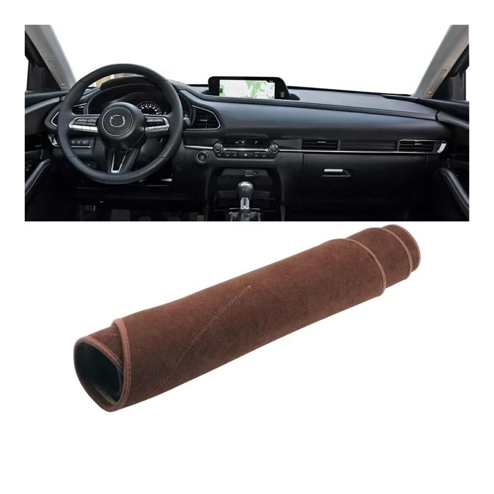 SISIFEIER Auto Armaturenbretter Abdeckung Für Maz&da Für CX-30 DM 2019 2020 2021 2022 2023 Auto-Armaturenbrett-Abdeckung Armaturenbrett-Matte Sonnenschutz rutschfeste Unterlage(B LHD NO HUD Brown) SISIFEIER Auto Armaturenbretter Abdeckung Für Maz&da Für CX-30 DM 2019 2020 2021 2022 2023 Auto-Armaturenbrett-Abdeckung Armaturenbrett-Matte Sonnenschutz rutschfeste Unterlage(B LHD NO HUD Brown) von SISIFEIER