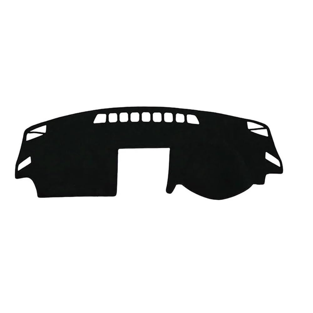 SISIFEIER Auto Armaturenbretter Abdeckung Für N&issan Für Qashqai J10 Rogue 2006-2013 Auto Armaturenbrettabdeckung Armaturenbrettmatte Pad Instrument Sonnenschirm Schutzteppich(RHD with NAV) von SISIFEIER
