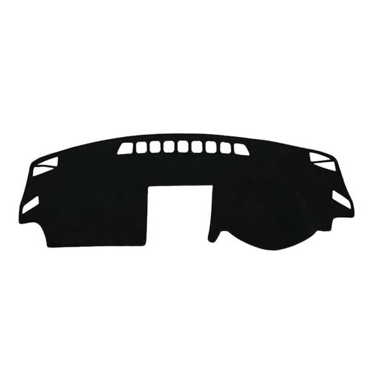 SISIFEIER Auto Armaturenbretter Abdeckung Für N&issan Für Qashqai J10 Rogue 2006-2013 Auto Armaturenbrettabdeckung Armaturenbrettmatte Pad Instrument Sonnenschirm Schutzteppich(RHD with NAV) von SISIFEIER