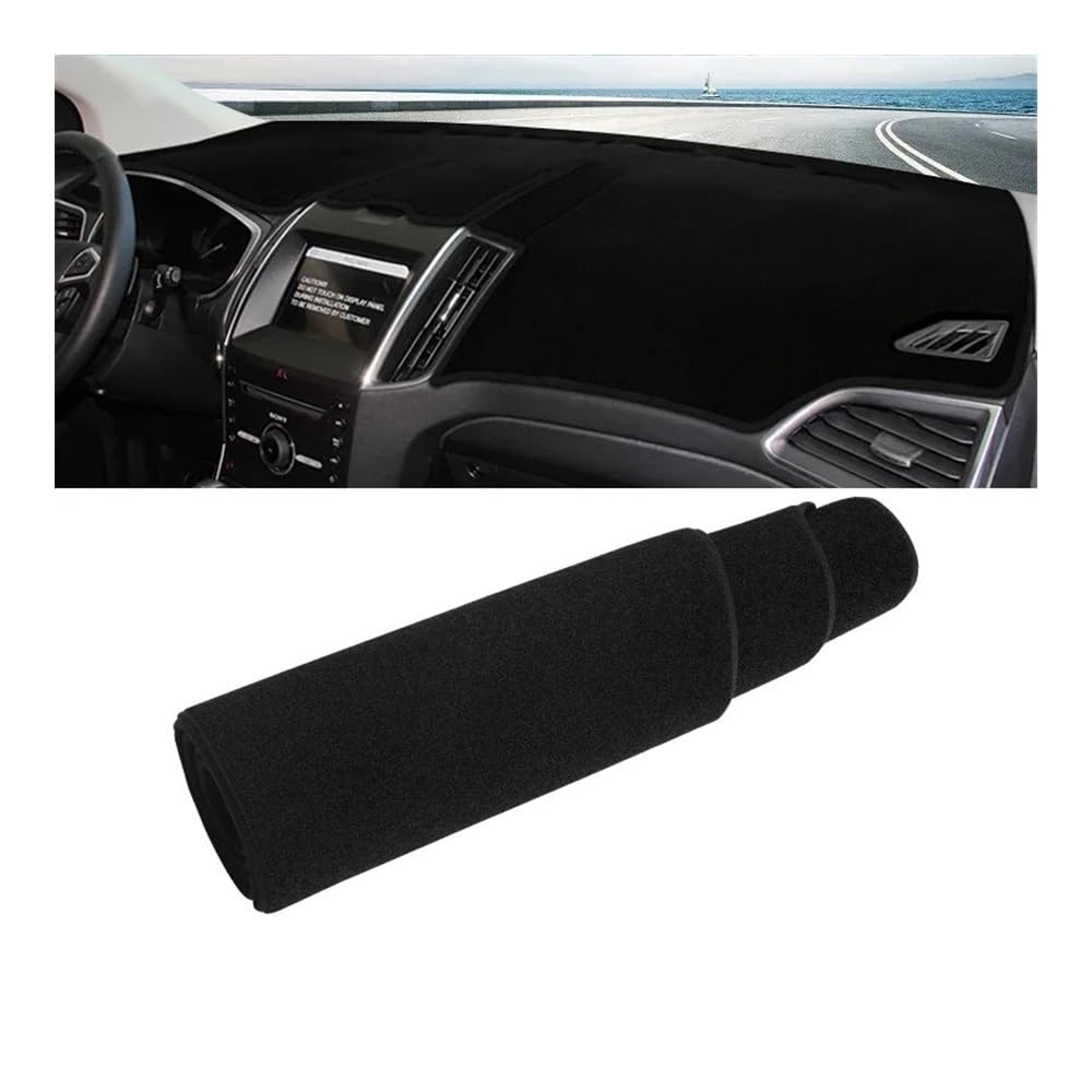 SISIFEIER Auto Armaturenbretter Abdeckung Für for&d Für Edge 2015 2016 2017 2018 2019 2020 2021 2022 Auto Armaturenbrett Abdeckung Dash Matte Sonnenschutz rutschfeste Pad(Black Side) von SISIFEIER