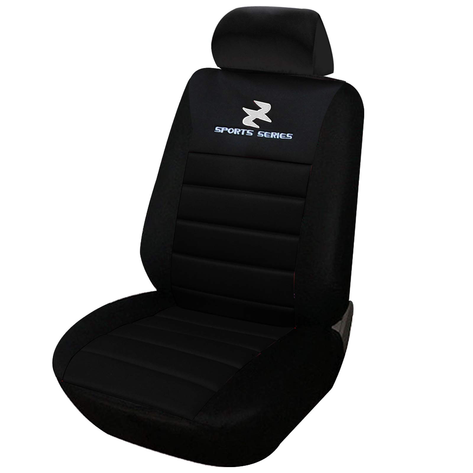 eSituro 1er Einzelsitzbezug universal Sitzbezüge für Auto Schonbezug Schoner Dicke gepolstert schwarz eSituro 1er Einzelsitzbezug universal Sitzbezüge für Auto Schonbezug Schoner Dicke gepolstert schwarz von eSituro