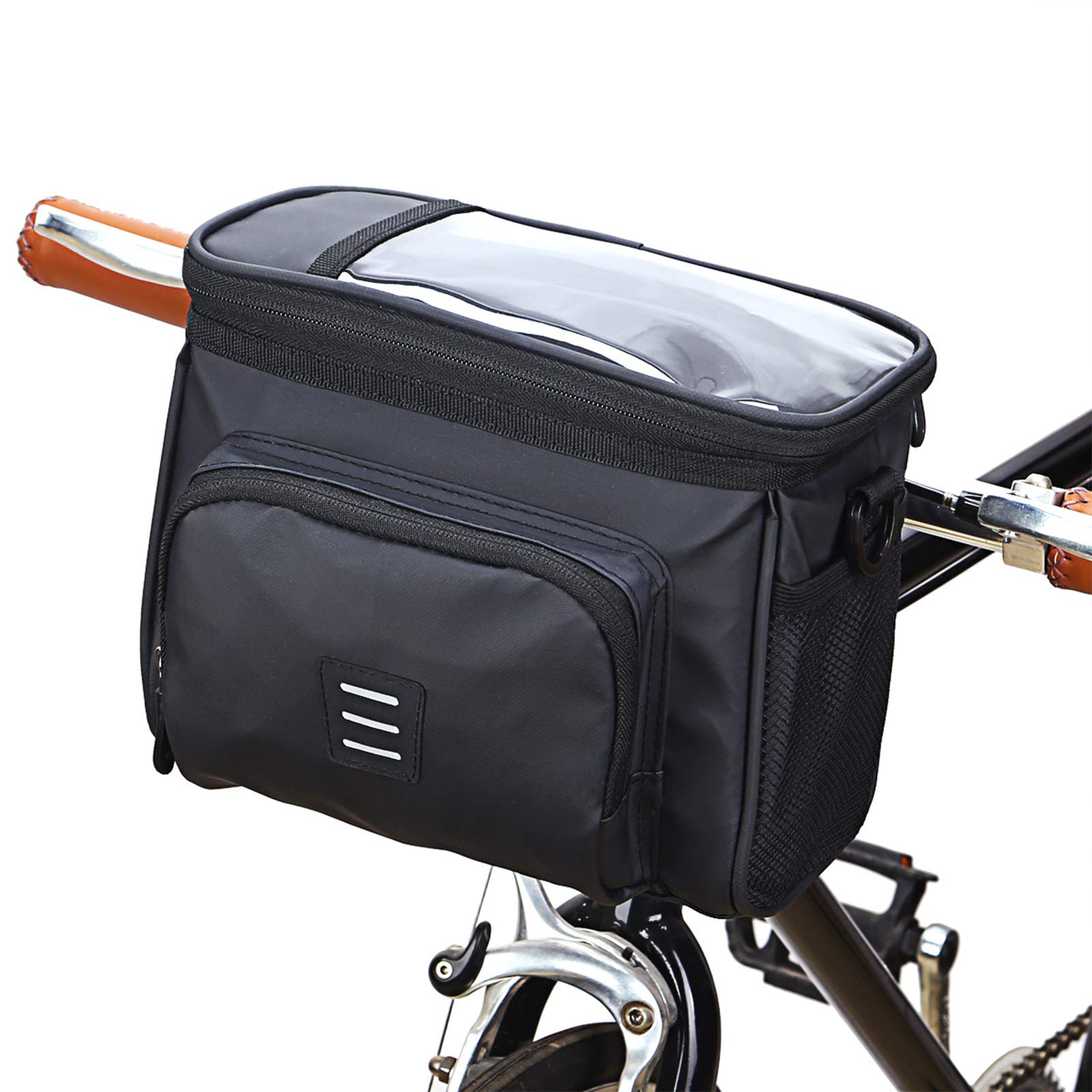 SIUKE Radfahrrad Isolierte Kühltasche Fahrradlenker Vordertasche Korbtasche Umhängetasche von SIUKE