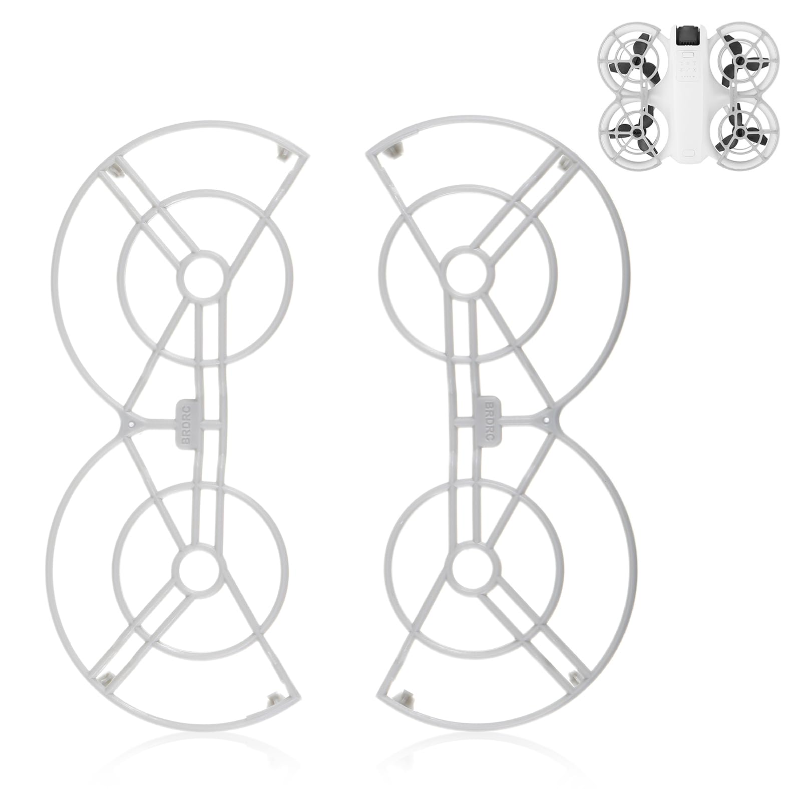 SIWOKJJO DJI Neo Propellerschutz DJI Neo Zubehör Propellerschutz für DJI Neo TPU Aufprallschutz Propeller Guard für DJI Neo Propeller(Grau) von SIWOKJJO