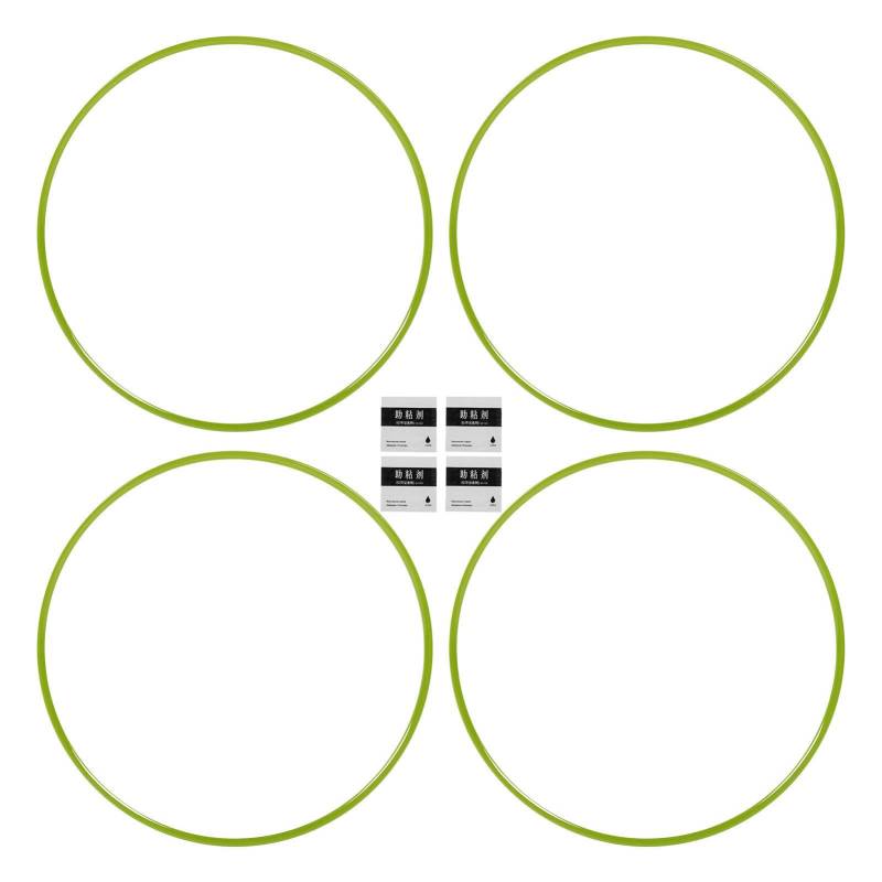 18 -Zoll -Autorad -Felgenschutz, Umfassende 360 ​​-Grad -Schutz, Aluminium -Leichtmetallradschutzring, Set von 4 Felgenschutz, Selbstklebstoffdesign, Rückenkleber für 18 Zoll von SIXRUN