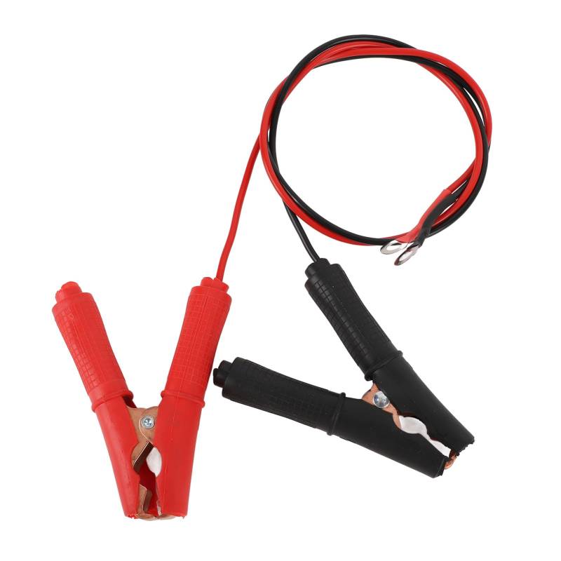 2pcs Car Battery Clamp Jump Starter -Kabel, 0,6 M 30a 6 Mm Kupferterminal Alligator Booster -Jumper -Kabel Gebaut von SIXRUN