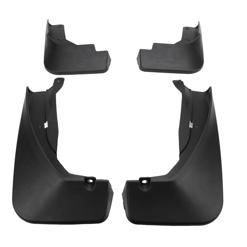 4pcs Vordere Hintere Schlammklappe Set, Schwarzer Auto -Splash -Wächter für Rogue 2021 Bis 2024, Impact Tire Protector Mutguard mit Stil, Bestehend aus Hoher Zähigkeit PP von SIXRUN