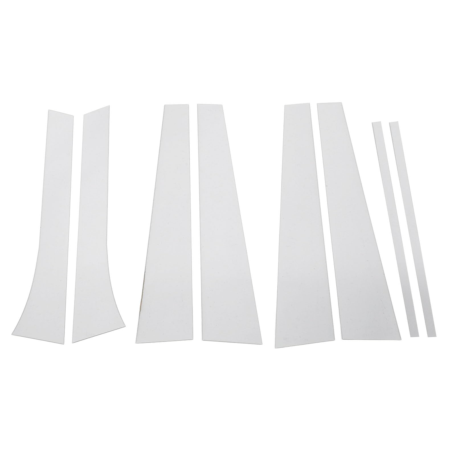 8pcs Chromsäule Pfeilverkleidung, PC -Material, Spiegeloberflächenstil, für Autotürfenster. Lange Lebensdauer, Hochglanz, Schutzfilm, Harmonischer Look mit Transparentem Film 8pcs Chromsäule Pfeilverkleidung, PC -Material, Spiegeloberflächenstil, für Autotürfenster. Lange Lebensdauer, Hochglanz, Schutzfilm, Harmonischer Look mit Transparentem Film von SIXRUN