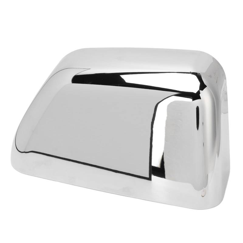 Chrome Stylish Look Impact Proof Scratch, Seitenspiegeldeckel Abdeckung mit Rückspiegelabdeckkappe für F450 F550, Einfach zu Installieren, ABS -Material (Rechts: HC3Z -17D743 -CA) von SIXRUN