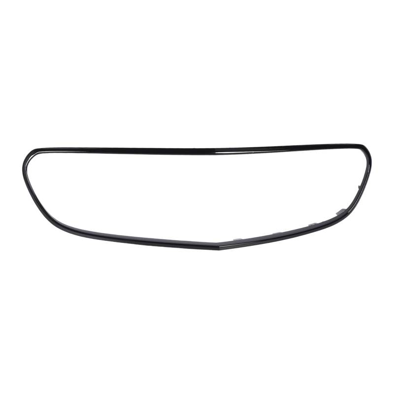 Frontgrillverkleidung, Kühlergrill -Surround -Form mit Clips auf Dem Rückschutz für E Klasse W 212 S 212 Facelift 2014 2016 Limousinen Wagenmodell (Helles Schwarz) von SIXRUN