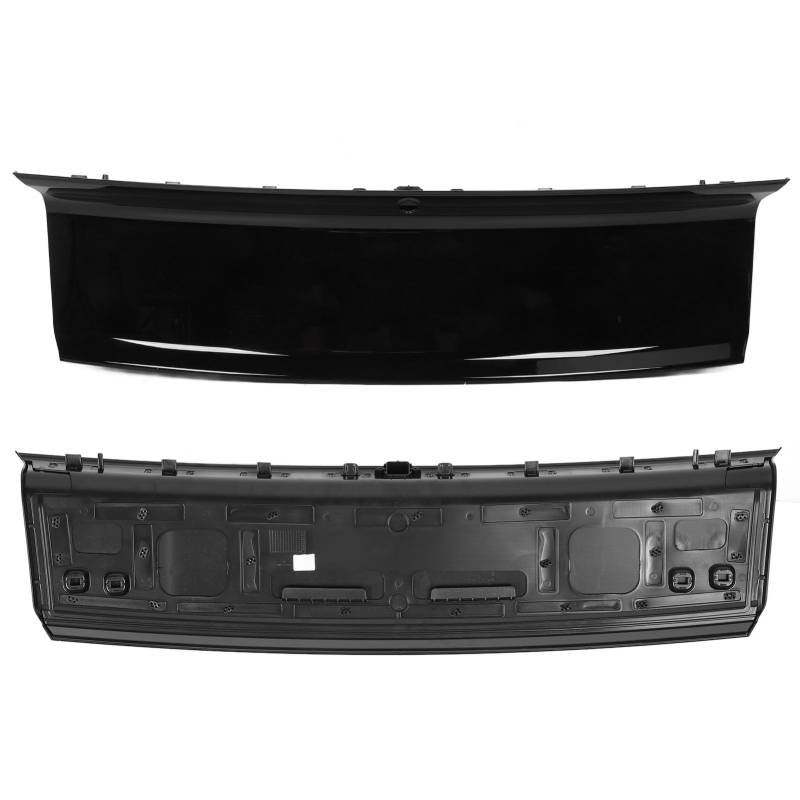 Heck -Trunk -Panel -Trimmabdeckung für 2015 Bis 2023 GLOSS Schwarzer Heckklappenverkleidungsdeckel Decklid -Panel mit Glaubwürdiger Fixierung Nicht von SIXRUN