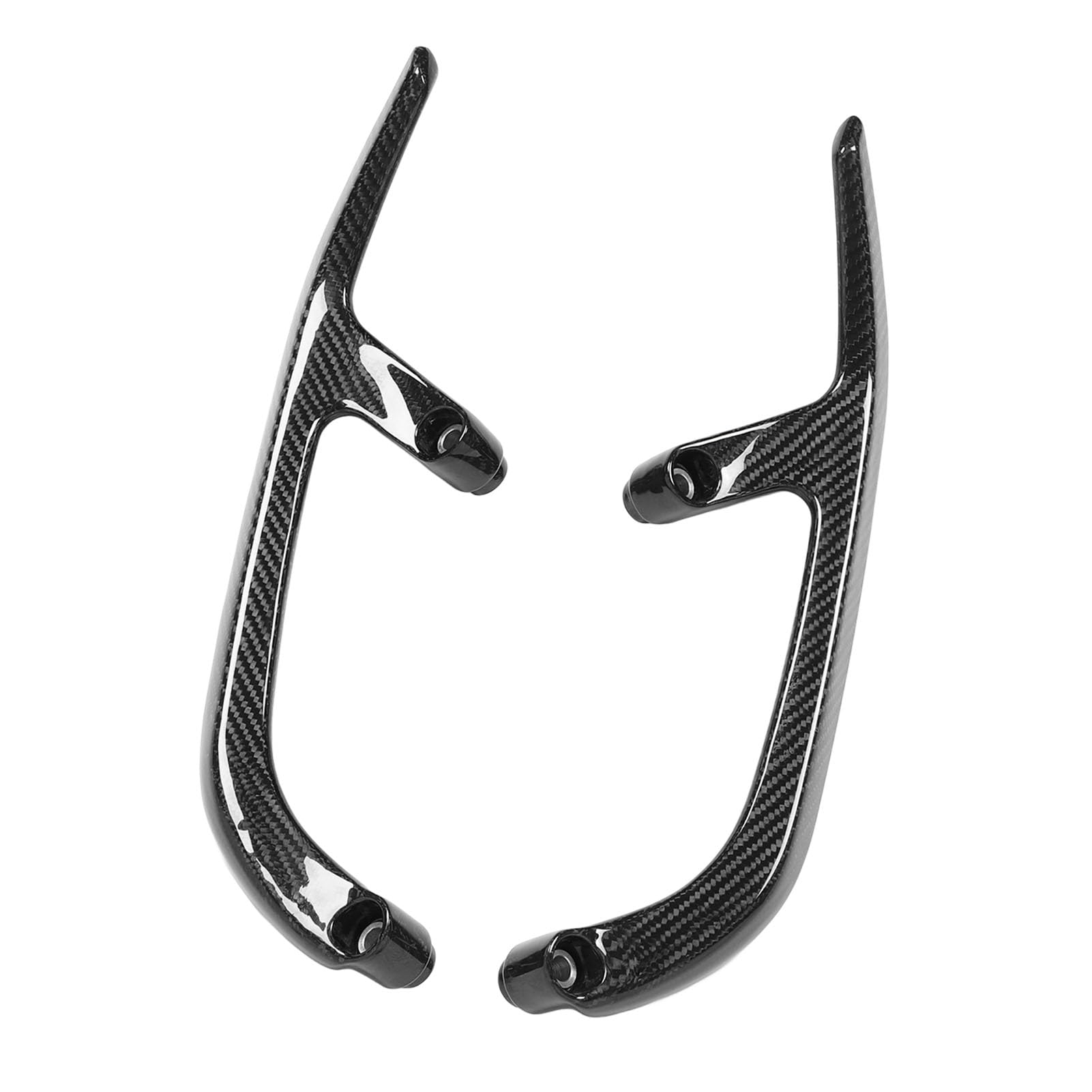 Motorrad -Rücksitzgröße Griff, Kohlefaser Glänzend Schwarzer Hinterer Beifahrer -Stangen -Armlehnen -Kit für TMAX 530 T Max 530 XP530 2016 2016 Motorrad -Rücksitzgröße Griff, Kohlefaser Glänzend Schwarzer Hinterer Beifahrer -Stangen -Armlehnen -Kit für TMAX 530 T Max 530 XP530 2016 2016 von SIXRUN