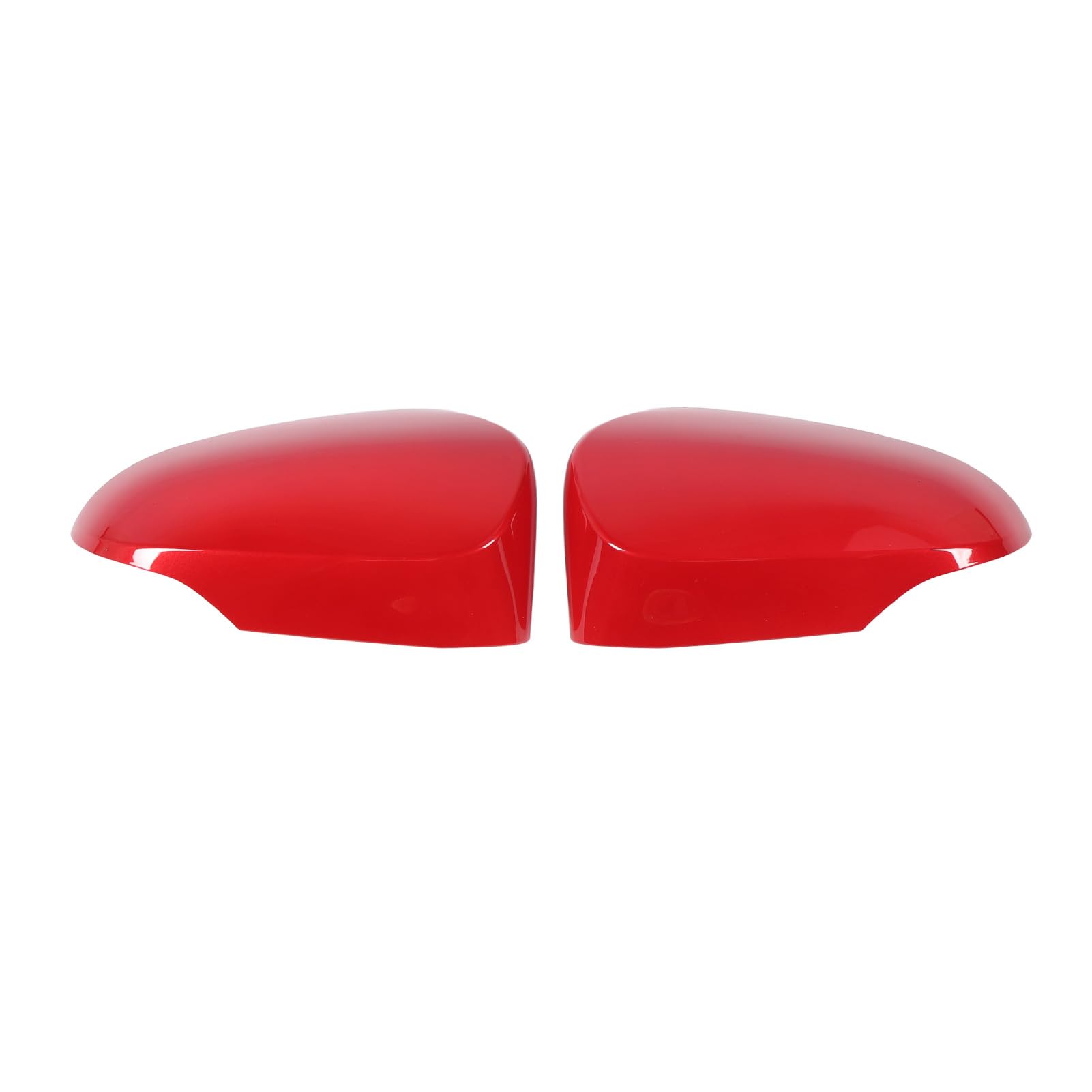 Paar von Rückspiegelabdeckungskappe 87945 Bis 02420, Wetterfestes Wetterfestes Links Rechts Außenspiegelkappe für Auto, ABS -Material Vibration Farbdesign (Rot) von SIXRUN