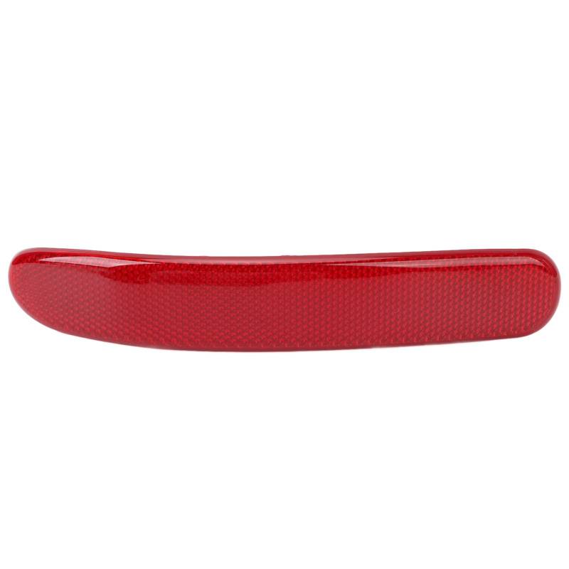 Reflektor des Roten Hinteren Stoßfängers für Clubman R55 2008-2014 Verbesserung der Verkehrssicherheit und Sichtbarkeit, Red Reflektorabdeckung (Links) von SIXRUN