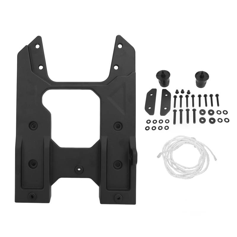 Reserve -Reifenträger -Scharnierverstärkungswerkzeug, 35 -Zoll -Ladekapazitäts -Hardware -Kit Enthalten Pulverbeschichtung JL 2018 2023 OE -Nummer 82215356ab 82215356AC von SIXRUN