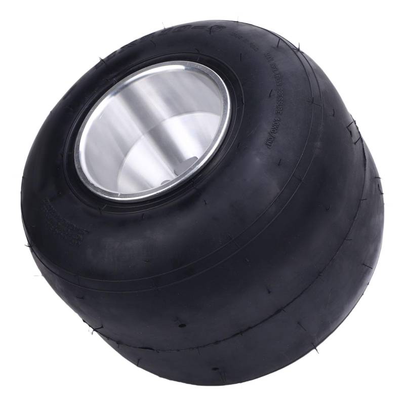 SIXRUN 11x7.10-5 Reifen, Aluminiumlegierung Hinterrad-Rand Reifen-Reifenbaugruppe mit 4PR Tubeless, UTV SXS CART GO Kart, 3 Schrauben, 50-mm-Abstand von SIXRUN