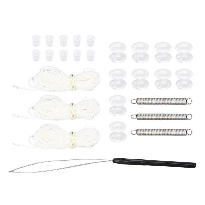 SIXRUN Schattenreparatur -Kit für Wohnmobile, Effizienter Gebrauch Robuster Fenster Schatten -Resting -Kit mit Detailliertem Idealem RV -Anhänger Tag Nacht Faltenschatten von SIXRUN