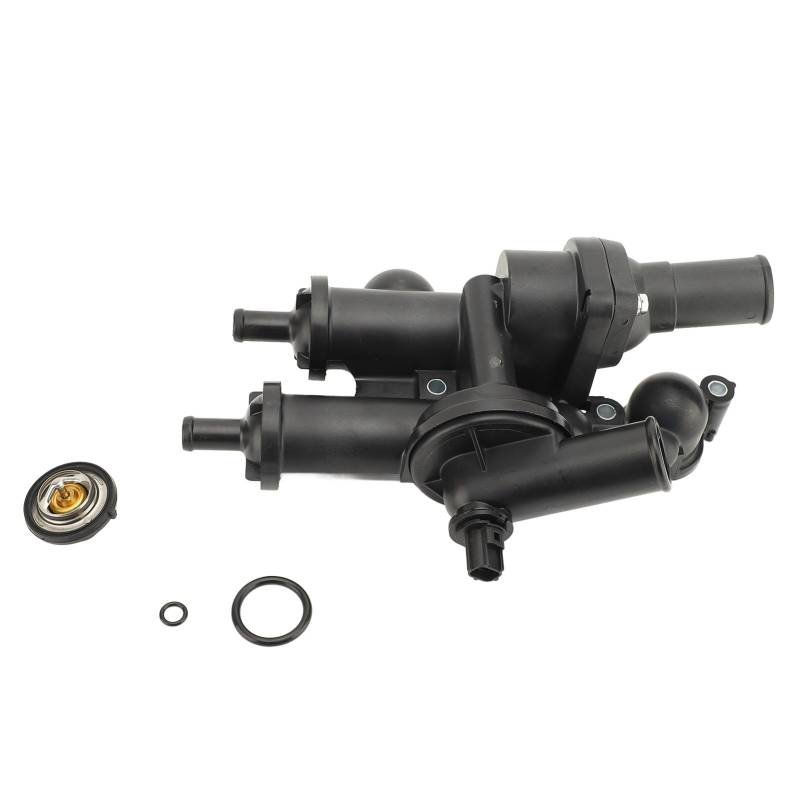 Thermostat Housing Assembly, Robus Metall Shell, für Kaliber 1.8 2.0 2.4 2007 Bis 2012, Reise 2.4 2009 Bis 2018, 200 2.4 2011 Bis 2017, Sebring 2.4 2007 Bis 2010 von SIXRUN