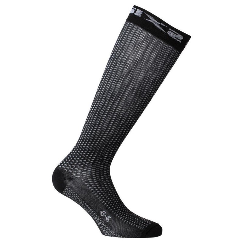 Lange Socken LONG S schwarz 47/49 von SIXS