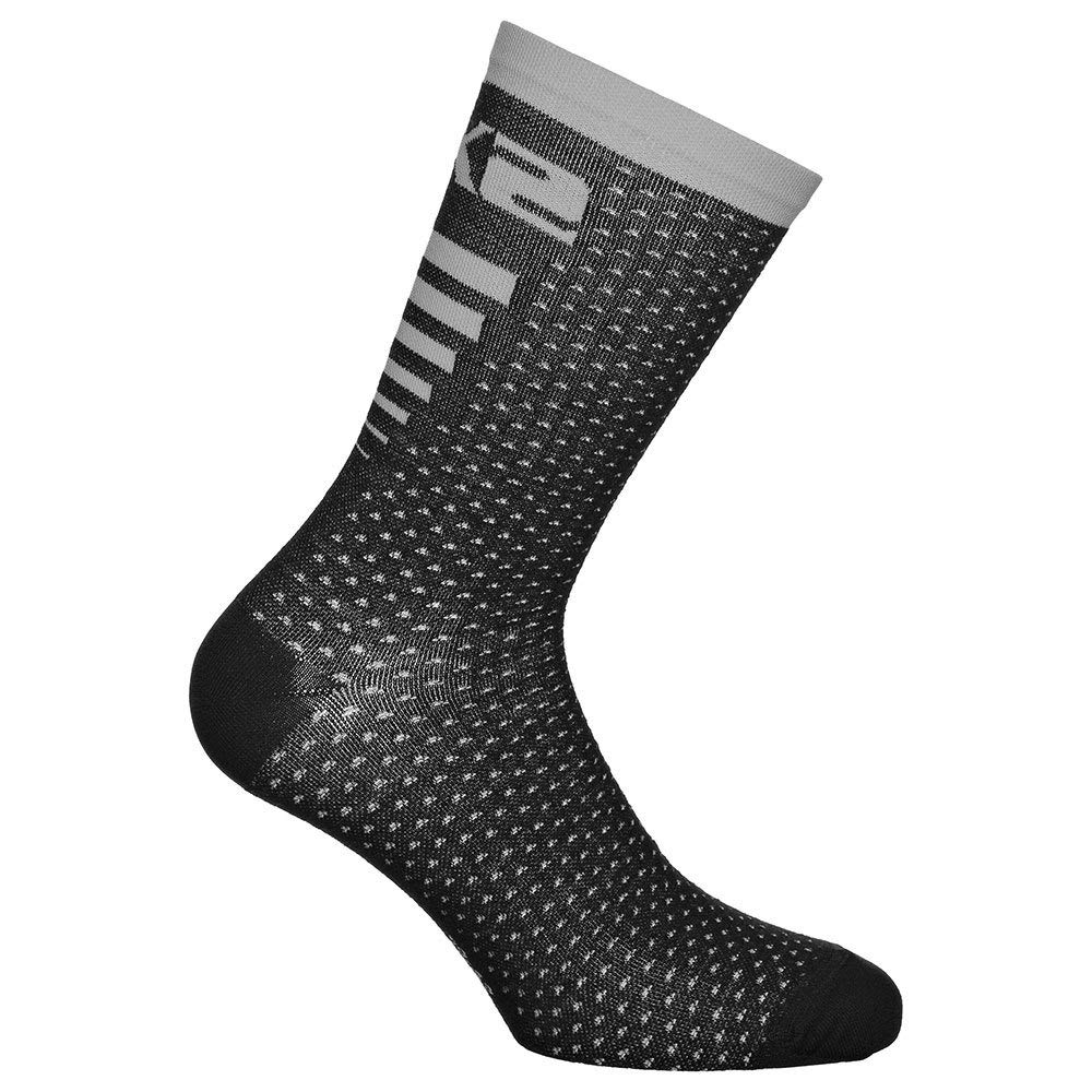 SIXS Arrow Merino Socken, Schwarz/Grau, Größe 47 49 von SIXS